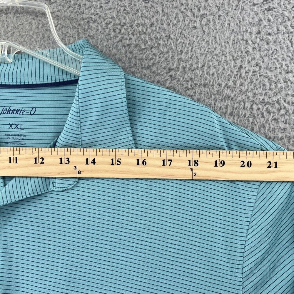 Johnnie O Polo Shirt Mens 2XL Multicolor Lightweight Golf Casual Breathable - Picture 5 of 12